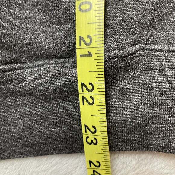 Fight Grind Repeat Hoodie Sweatshirt Mens S Charcoal Full Zip Gym Workout Inspo - Picture 6 of 7